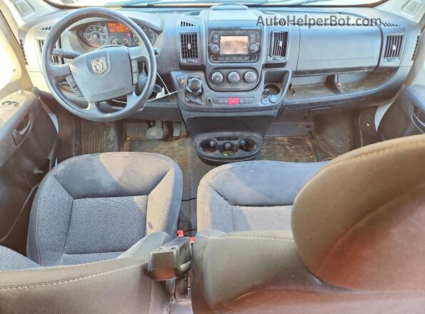 3C6LRVDG7ME565616 2021 RAM PROMASTER White Առջևի վահանակի տեսք