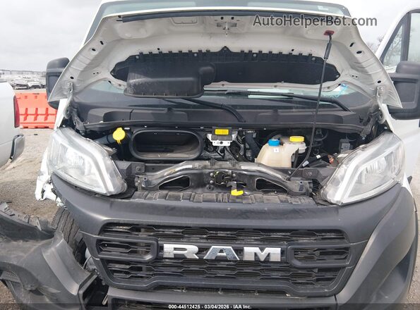 3C6LRVDG8SE521282 2025 RAM PROMASTER 2500 White ძრავის განყოფილების ხედი