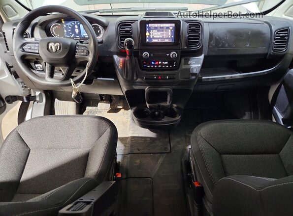 3C6LRVVG0SE543484 2025 RAM PROMASTER White Widok deski rozdzielczej