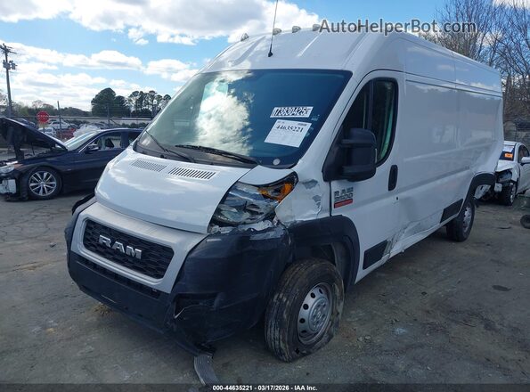 3C6MRVJG0ME539383 2021 RAM PROMASTER 3500 White Vista tres cuartos delantera izquierda