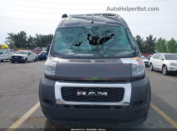 3C6MRVUG2NE104121 2022 RAM PROMASTER 3500 Gray Dashboard view