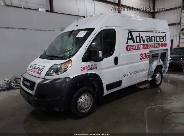3C6TRVCG5LE141853 2020 RAM PROMASTER 2500 White Передня ліва чверть