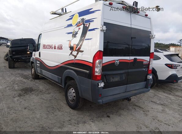 3C6TRVCGXJE101202 2018 RAM PROMASTER 2500 White უკანა მარცხენა