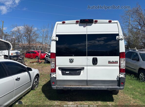 3C6TRVDG2HE550141 2017 RAM PROMASTER 2500  Вид задней части салона