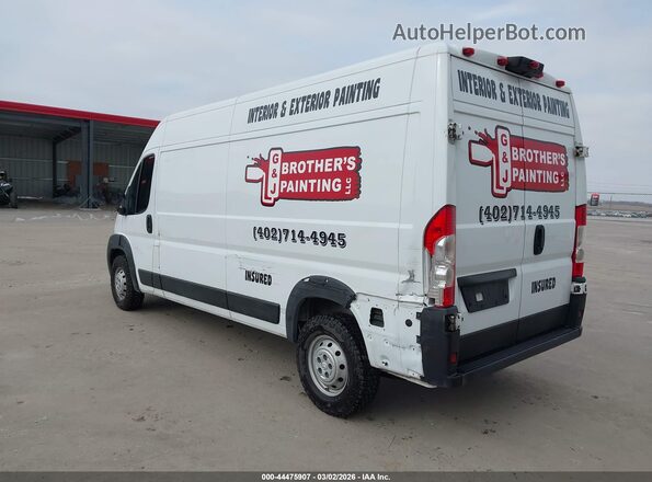 3C6TRVDG5KE544423 2019 RAM PROMASTER 2500 White 
