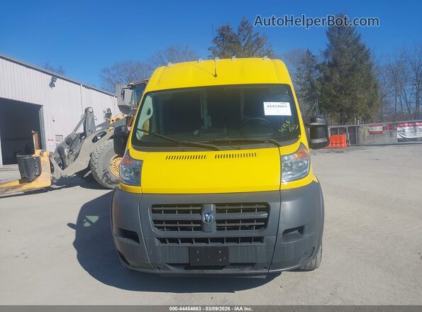 3C6TRVDG9JE121035 2018 RAM PROMASTER 2500 Желтый Вид щитка приборов
