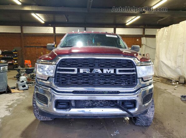 3C6UR5CL1KG707026 2019 RAM 2500 Maroon Widok z przodu