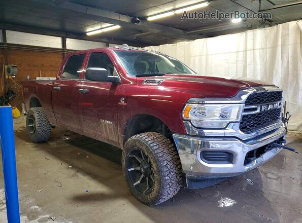 3C6UR5CL1KG707026 2019 RAM 2500 Maroon Przód prawy