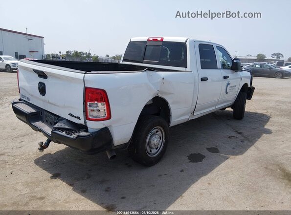 3C6UR5CL3RG316812 2024 RAM 2500 White Rear right