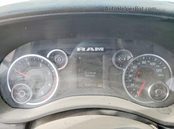 3C6UR5DLXRG244893 2024 RAM 2500 Белый Вид щитка приборов