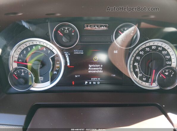 3C6UR5FJ3GG311505 2016 RAM 2500 Белый Вид задних сидений