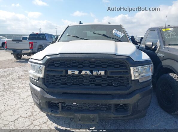 3C7WR4HJ4MG641502 2021 RAM 2500 White ხელსაწყოთა პანელის ხედი