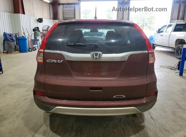 3CZRM3H54GG704523 2016 HONDA CR-V Maroon Вид ззаду