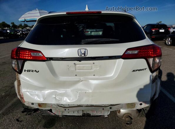 3CZRU5H17MM710662 2021 HONDA HR-V White უკანა ხედი