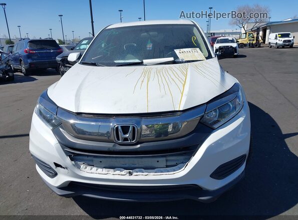 3CZRU5H30MM703845 2021 HONDA HR-V White Widok zestawu wskaźników