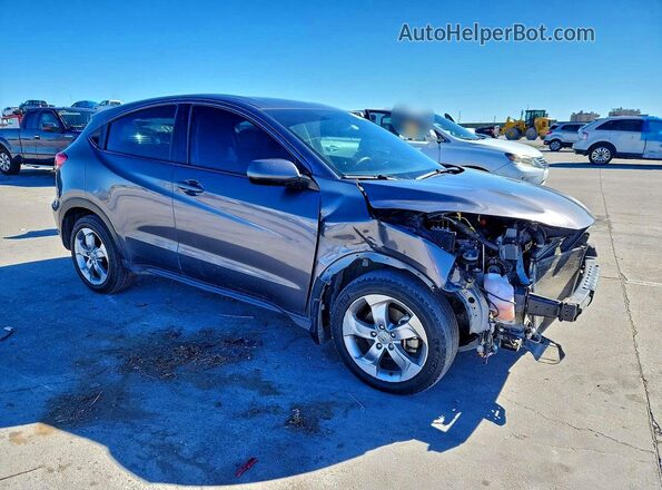 3CZRU5H31MM714966 2021 HONDA HR-V Gray Delantero derecho