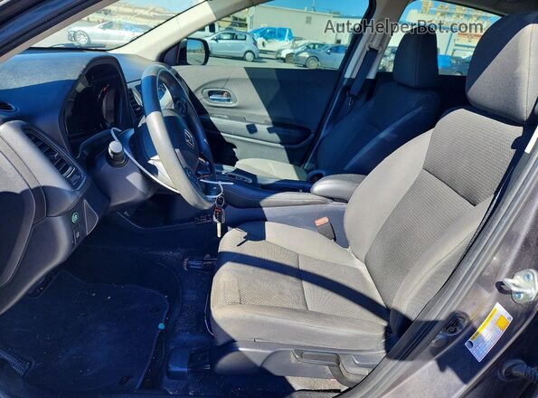 3CZRU5H31MM714966 2021 HONDA HR-V Gray Vista interior delantera