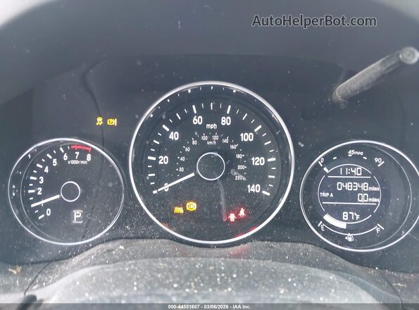 3CZRU5H32MM712997 2021 HONDA HR-V Gray Vista de los asientos traseros