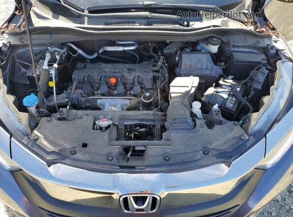 3CZRU5H34MM726478 2021 HONDA HR-V Gray Вид підкапотного простору