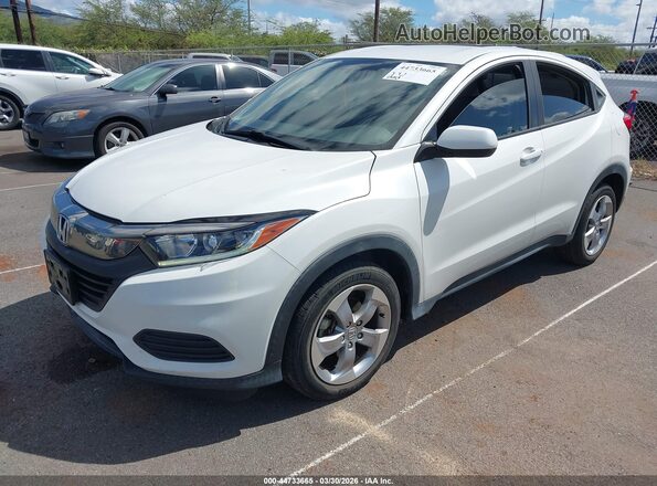 3CZRU5H37MM718956 2021 HONDA HR-V White Vista tres cuartos delantera izquierda