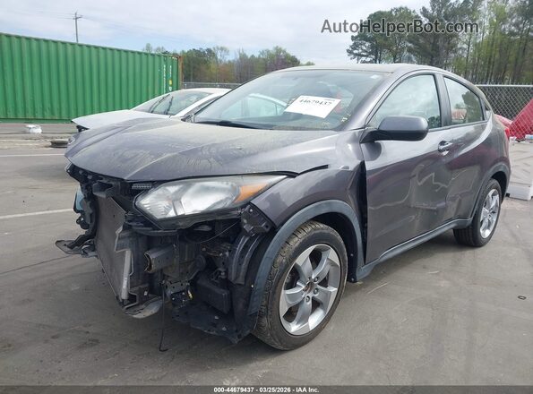 3CZRU5H38GM754207 2016 HONDA HR-V Gray Przód lewy