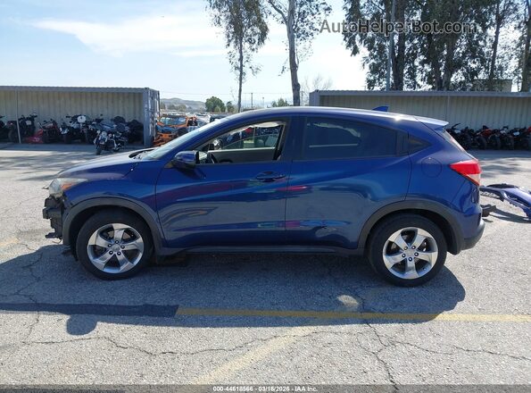 3CZRU5H50GM709697 2016 HONDA HR-V Blue 