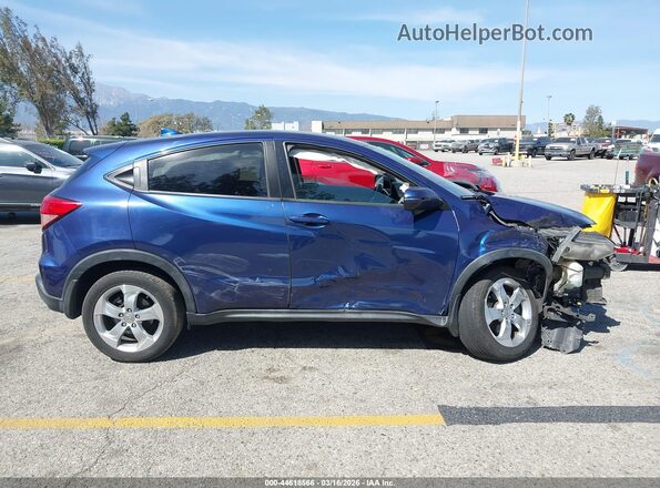 3CZRU5H50GM709697 2016 HONDA HR-V Blue Widok wnętrza 360 stopni