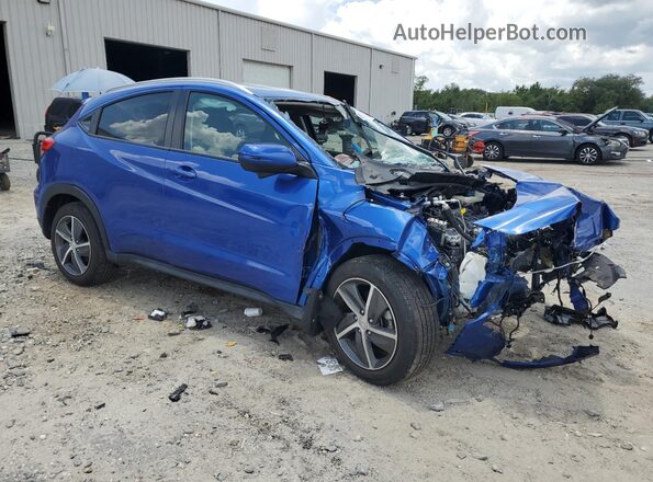 3CZRU5H50MM717651 2021 HONDA HR-V Blue Przód prawy