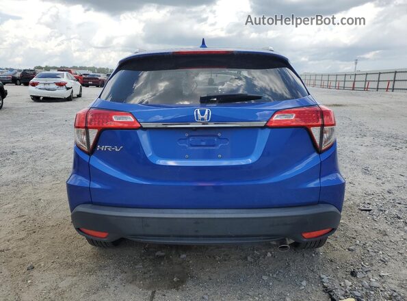 3CZRU5H50MM717651 2021 HONDA HR-V Blue Widok z tyłu