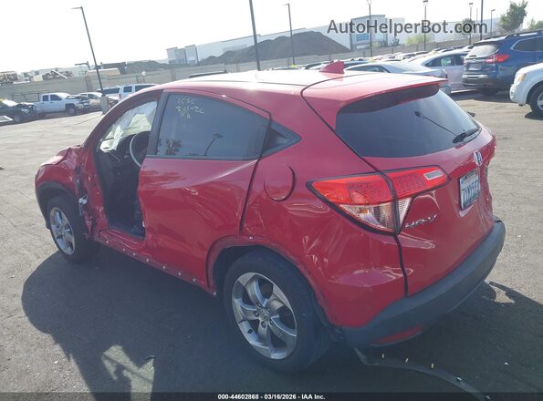 3CZRU5H51HM710360 2017 HONDA HR-V Красный Задняя левая четверть