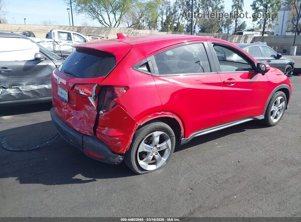 3CZRU5H51HM710360 2017 HONDA HR-V Красный Задняя правая четверть