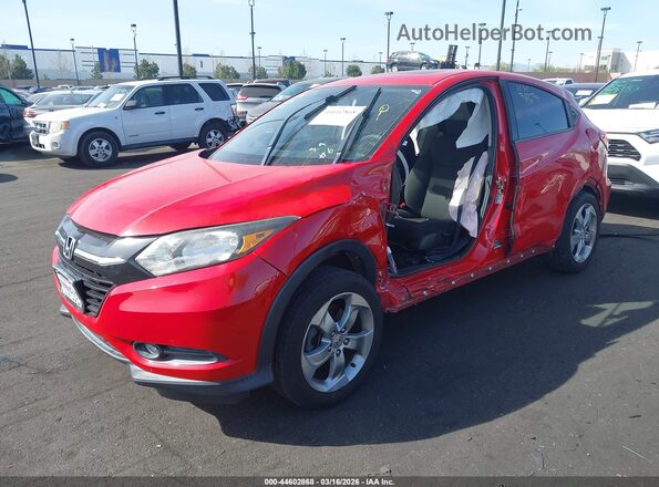 3CZRU5H51HM710360 2017 HONDA HR-V Красный Передняя левая четверть