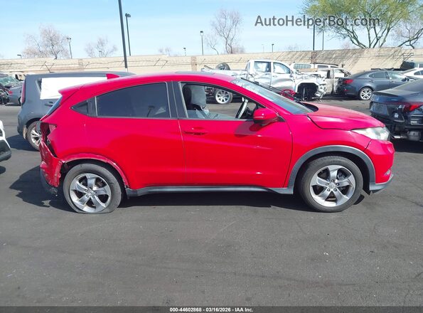 3CZRU5H51HM710360 2017 HONDA HR-V Красный Вид задней части салона