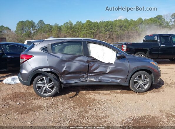 3CZRU5H51NM705199 2022 HONDA HR-V Gray Rear interior view