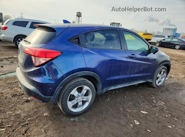 3CZRU5H57HM707852 2017 HONDA HR-V Blue Rear right