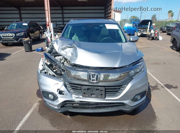 3CZRU5H59MM717518 2021 HONDA HR-V Gray Instrument cluster view