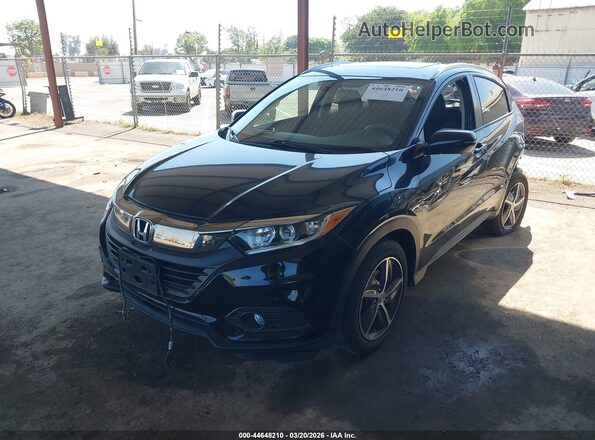 3CZRU5H5XMM707564 2021 HONDA HR-V Black Передня ліва чверть