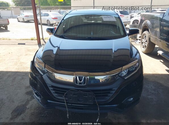 3CZRU5H5XMM707564 2021 HONDA HR-V Black Вид задньої частини салону