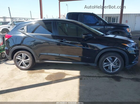 3CZRU5H5XMM707564 2021 HONDA HR-V Black Панорамний вид салону 360°