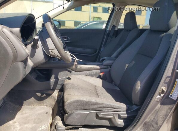 3CZRU5H5XMM711131 2021 HONDA HR-V Gray წინა სალონის ხედი