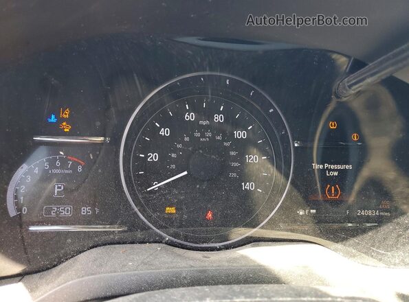 3CZRU5H5XMM711131 2021 HONDA HR-V Gray ხელსაწყოთა პანელის ხედი