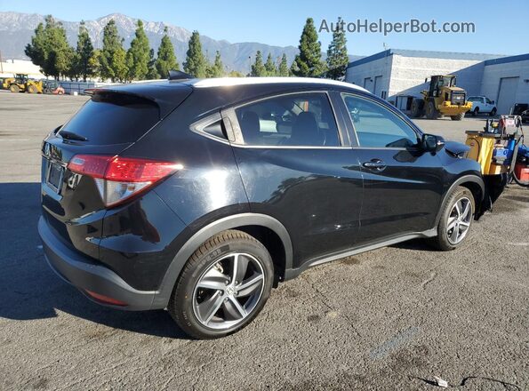 3CZRU5H73MM712588 2021 HONDA HR-V Black უკანა მარჯვენა