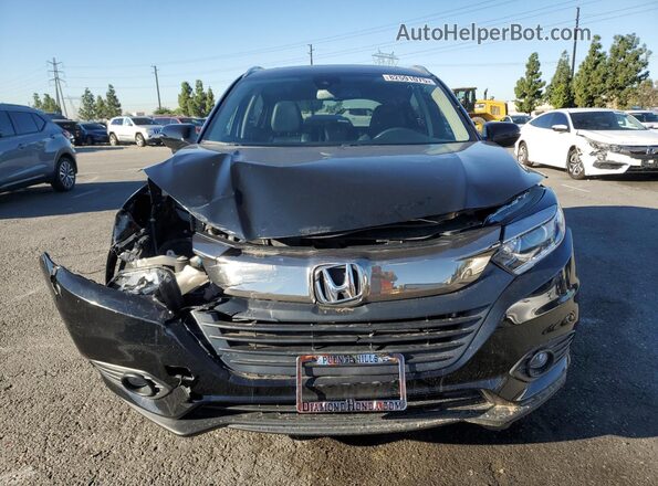 3CZRU5H73MM712588 2021 HONDA HR-V Black წინა ხედი