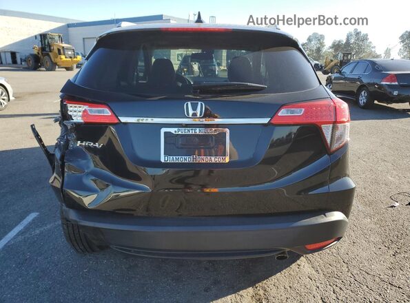 3CZRU5H73MM712588 2021 HONDA HR-V Black უკანა ხედი
