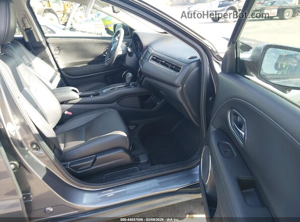 3CZRU5H74MM704631 2021 HONDA HR-V Gray წინა სალონის ხედი