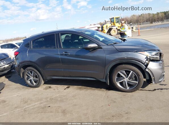3CZRU5H74MM704631 2021 HONDA HR-V Gray უკანა სალონის ხედი
