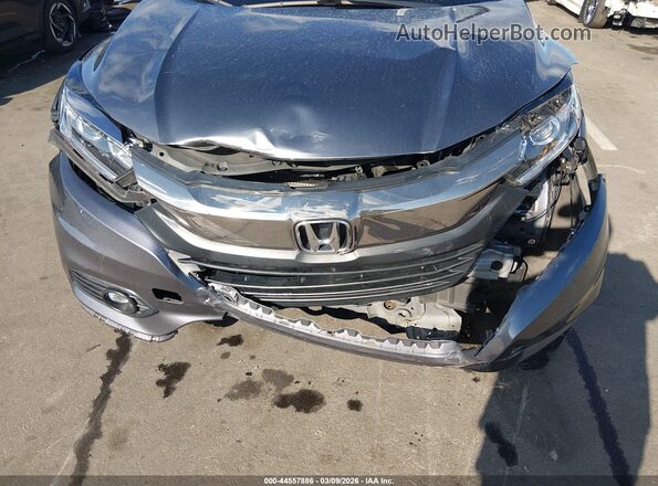 3CZRU5H74MM704631 2021 HONDA HR-V Gray წინა ხედი