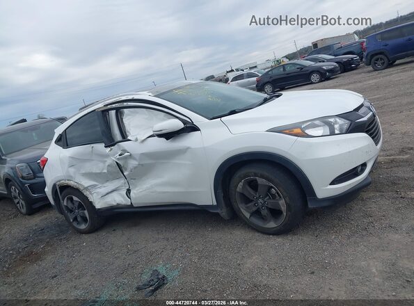 3CZRU5H7XJM705259 2018 HONDA HR-V White Սալոնի հետևի տեսք