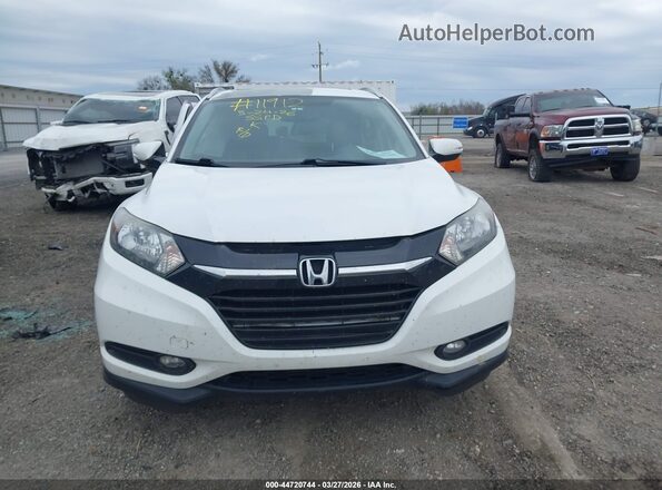 3CZRU5H7XJM705259 2018 HONDA HR-V White Սարքավորումների վահանակի տեսք