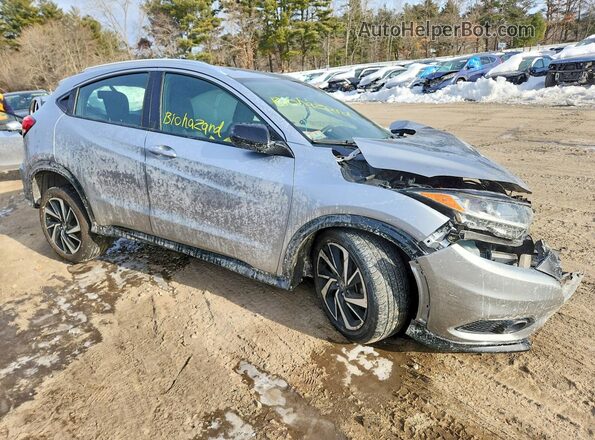 3CZRU6H10KG707975 2019 HONDA HR-V Silver 